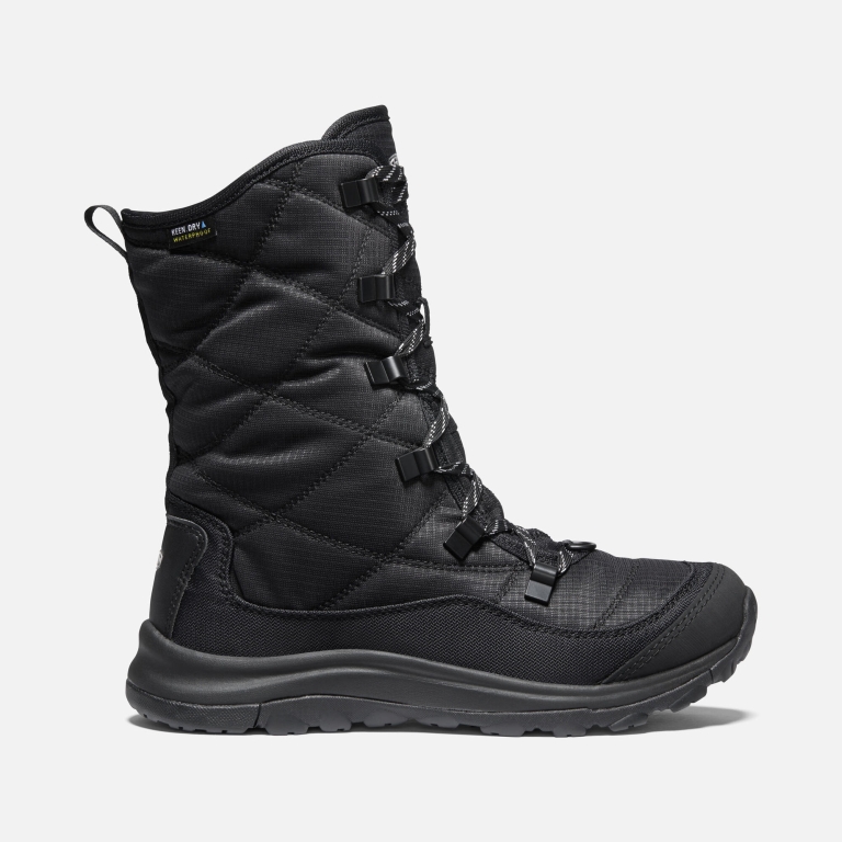 Keen Terradora II Winter Lace Up Waterproof Boots - Women's Black Boots